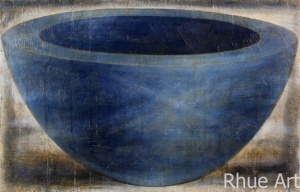 Bowl 1Oil, wax and acrylic80 x 122cm2009