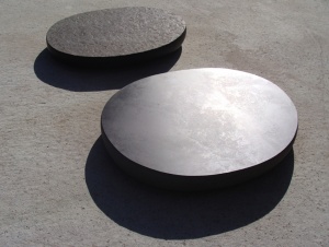 One loch, two daysCaithness flagstone and plinth2x(50 x 60 x 6 cm)