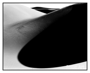 Sea & Desert Series, Algodones Dunes I, CA, U.S. 2003 edition of 30 Giclee archival print600x700mm350Unframed 290