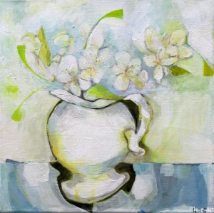 White FlowersAcrylic  on Canvas30 x 30 cm