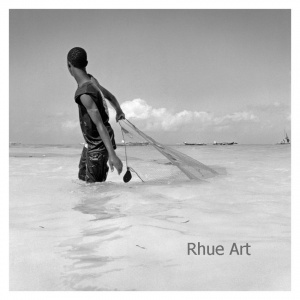 Fisherman, Paje, Zanzibar, Tanzania 2007 edition of  20C type lambda print600x650mm400Unframed 340