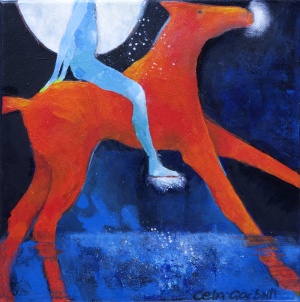 Night RiderAcrylic  on Canvas30 x 30 cm 